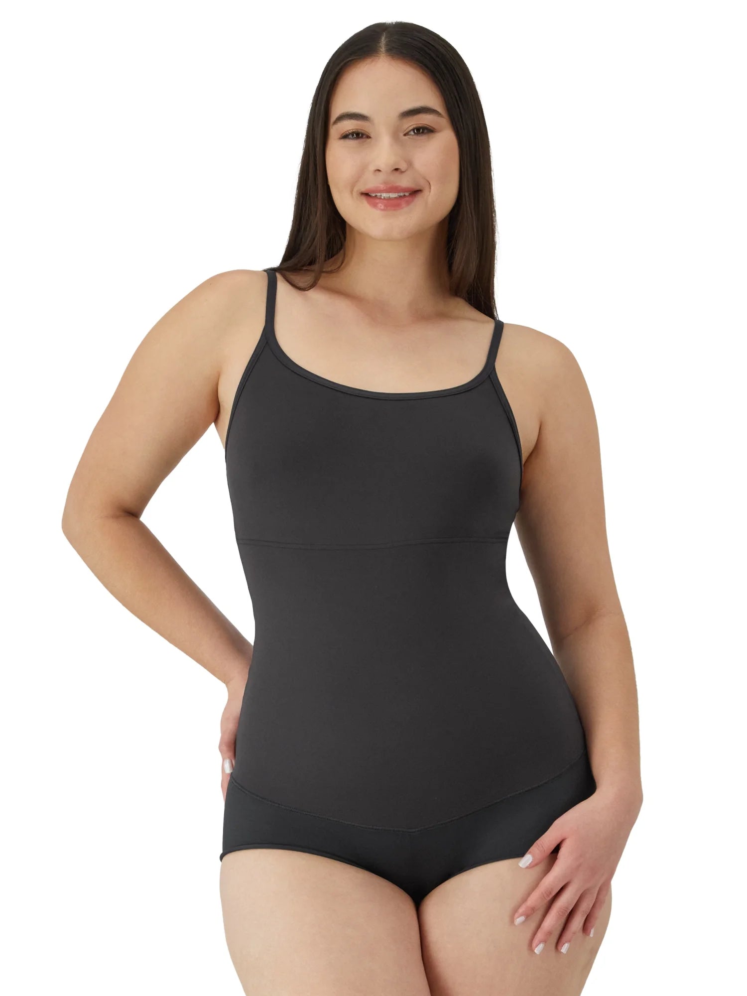 Womens Shapewear, Firm Tummy Control Body Shaper, Smoothing No-Show Slimming Shapewear, W83055